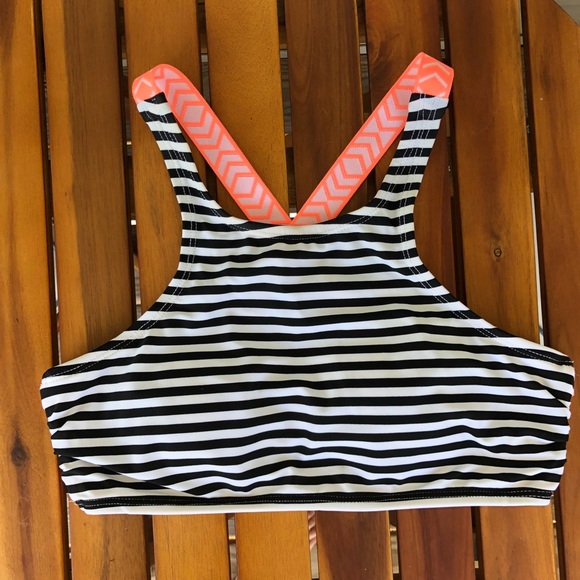 Xhilaration Other - Xhilaration striped swim top size medium